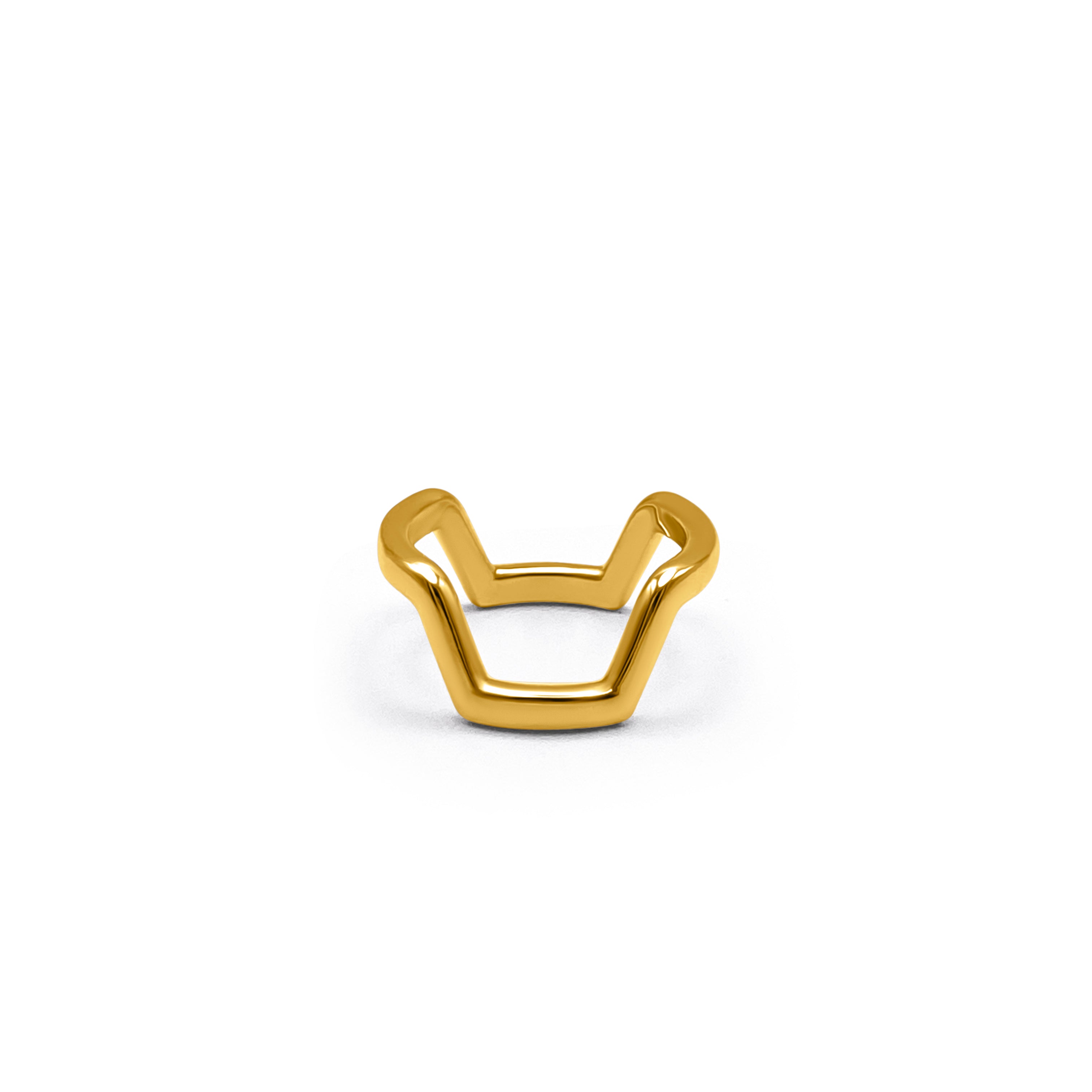 The Arc Ring in 18K Gold Vermeil