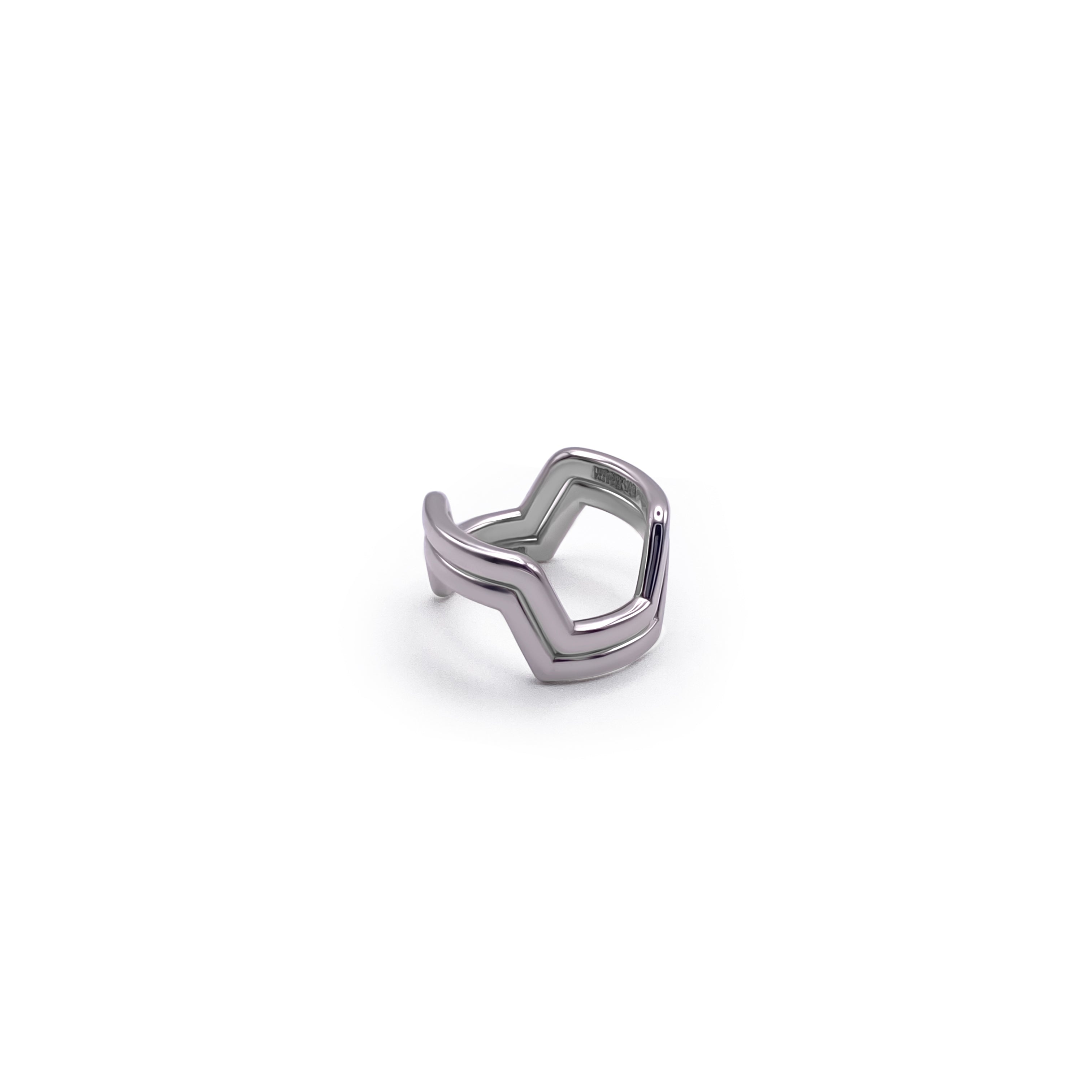 The Arc Ring Duo in Duo Tone