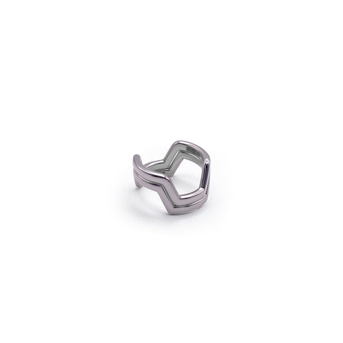 The Arc Ring Duo in Duo Tone