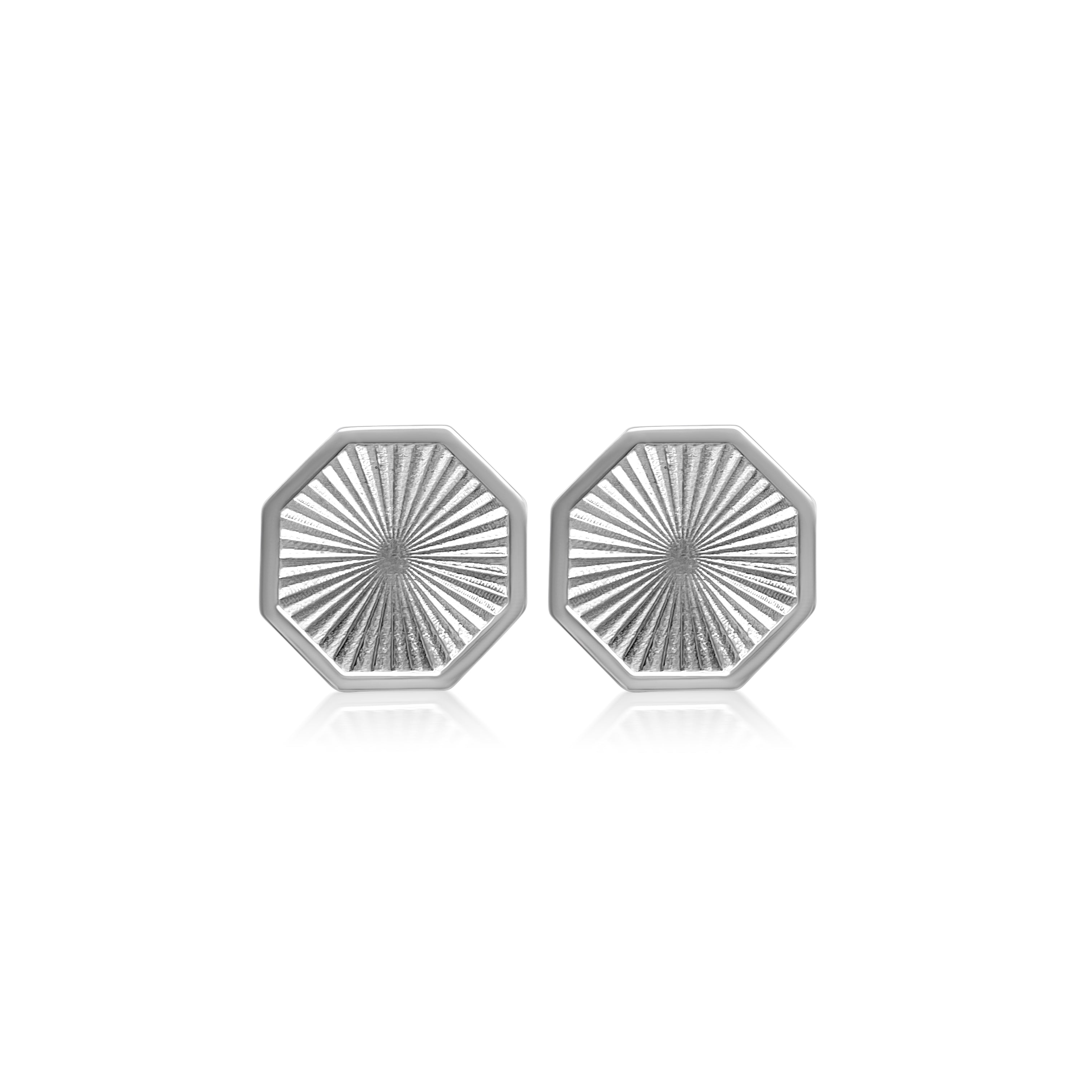 The Solis Earrings in Sterling Silver