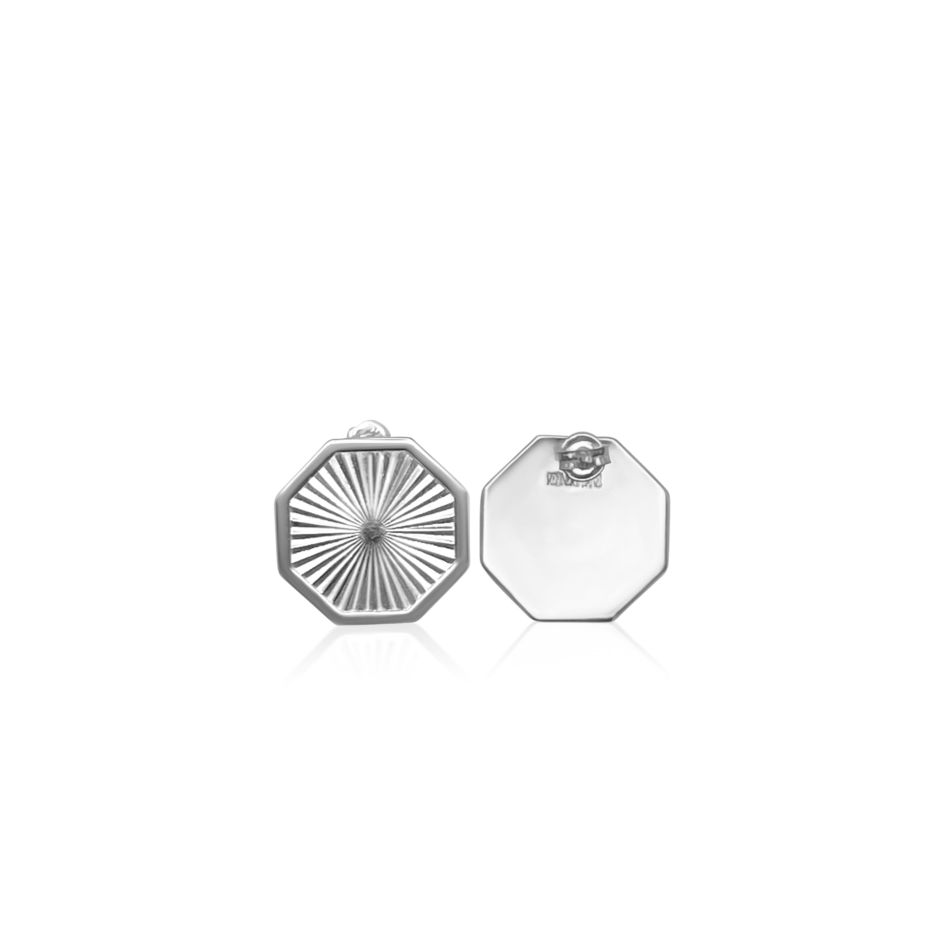 The Solis Earrings in Sterling Silver