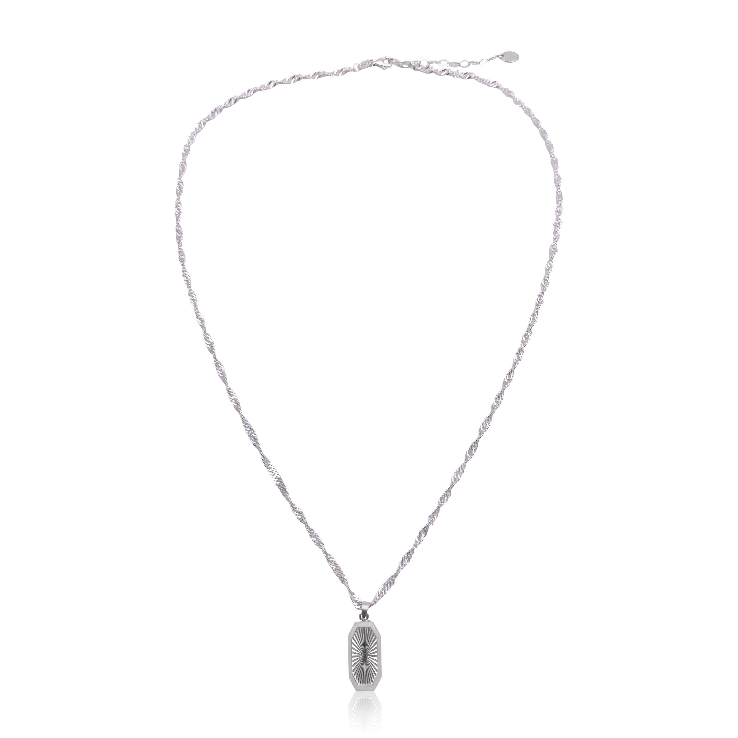 The Laya Necklace in Sterling Silver